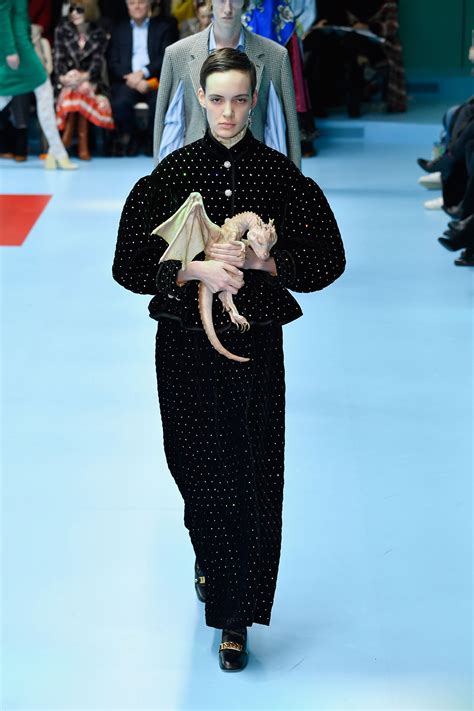 gucci female models 2018|gucci baby dragon.